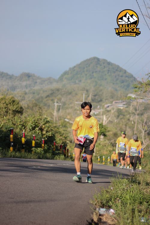 Race photo from Kelud Vertical Challenge 2024
