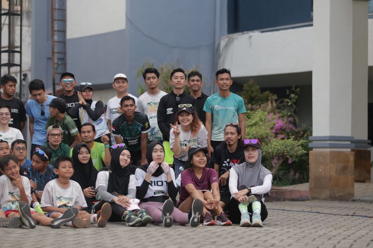 Race photo from ABR 2024 VIBES