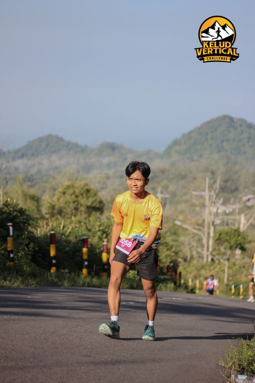 Race photo from Kelud Vertical Challenge 2024