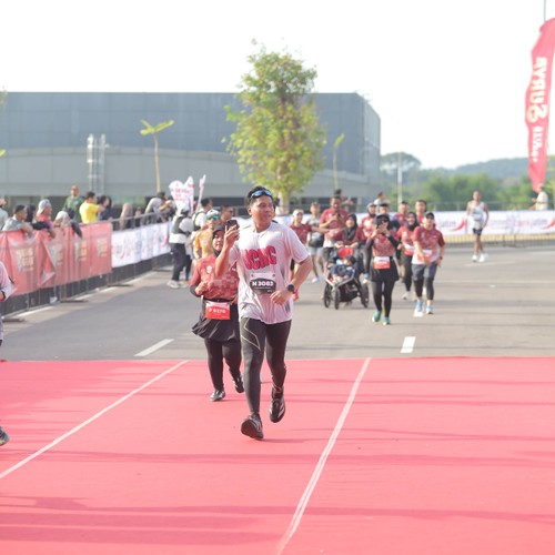 Race photo from KEDIRI HALF MARATHON 2026