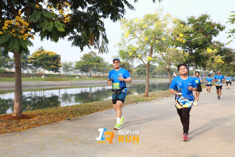 Race photo from ISOPlus Run 2024 Jakarta