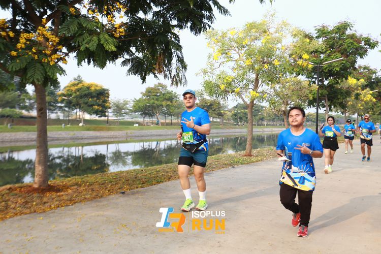 Race photo from ISOPlus Run 2024 Jakarta