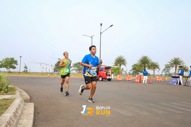 Race photo from ISOPlus Run 2024 Jakarta