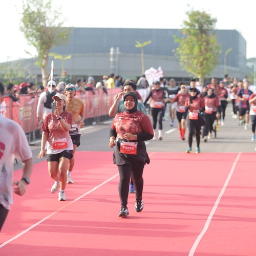 Race photo from KEDIRI HALF MARATHON 2026