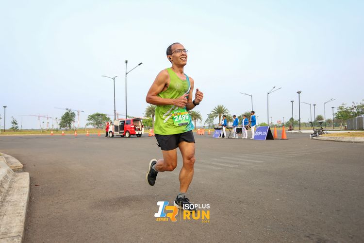 Race photo from ISOPlus Run 2024 Jakarta