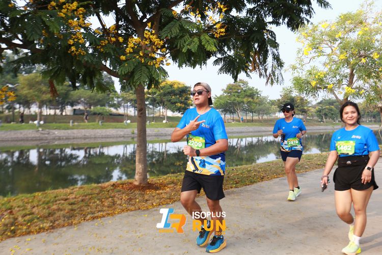 Race photo from ISOPlus Run 2024 Jakarta