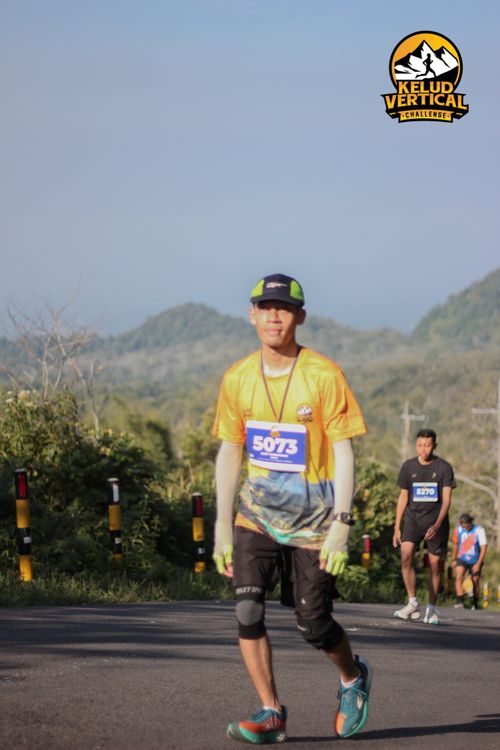 Race photo from Kelud Vertical Challenge 2024