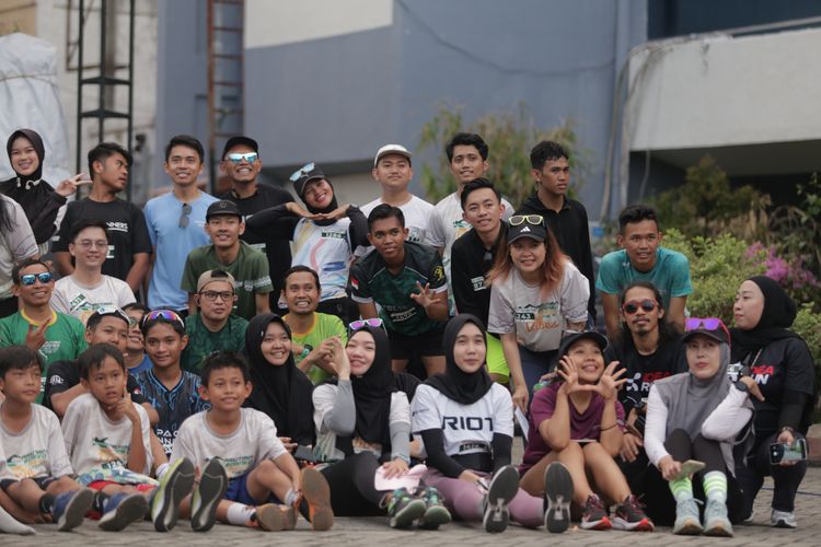 Race photo from ABR 2024 VIBES