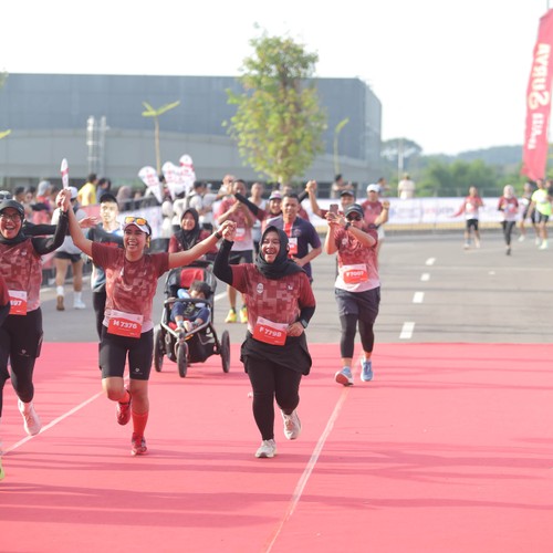 Race photo from KEDIRI HALF MARATHON 2026