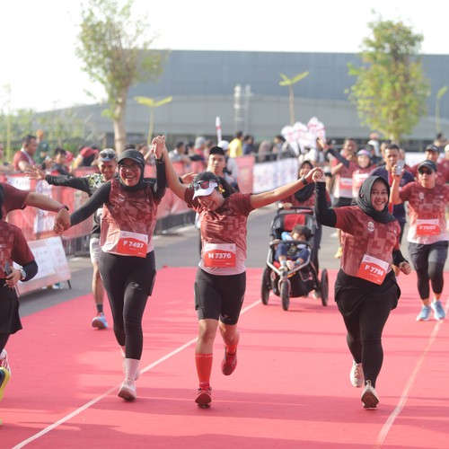 Race photo from KEDIRI HALF MARATHON 2026