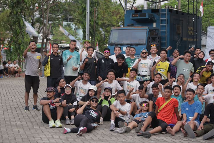 Race photo from ABR 2024 VIBES