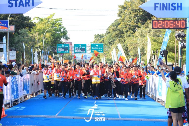 Race photo from Jabar Run 10K 2024