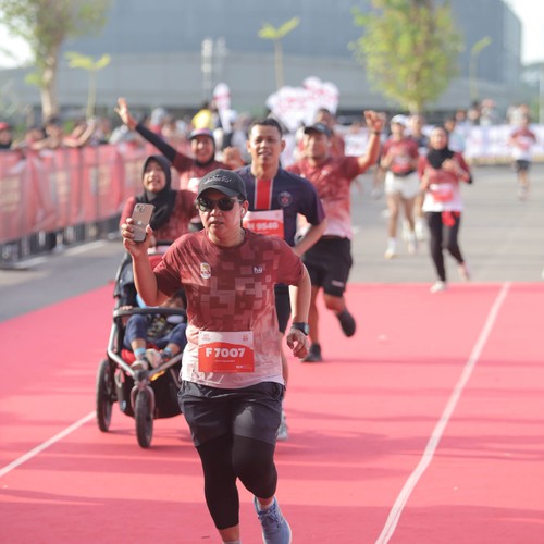 Race photo from KEDIRI HALF MARATHON 2026