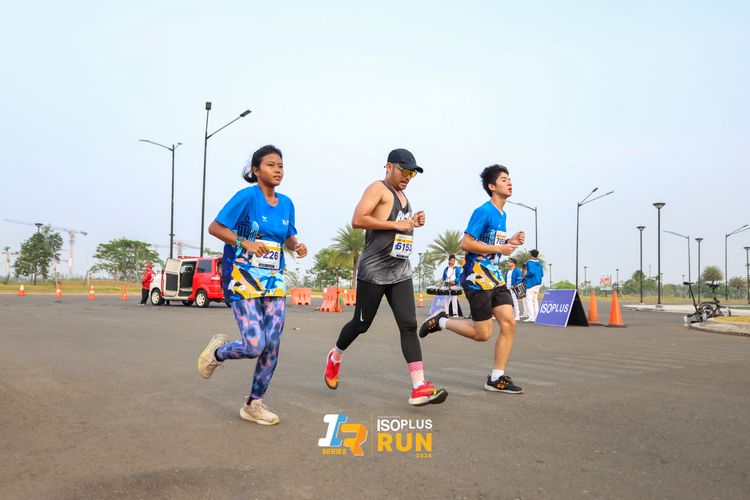 Race photo from ISOPlus Run 2024 Jakarta