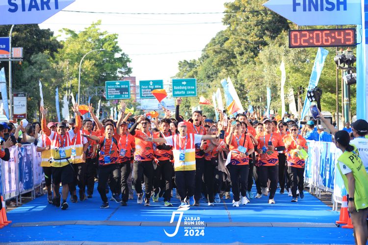 Race photo from Jabar Run 10K 2024