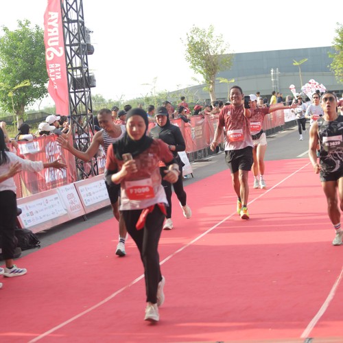 Race photo from KEDIRI HALF MARATHON 2026
