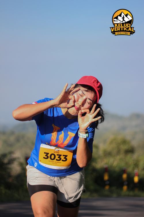 Race photo from Kelud Vertical Challenge 2024