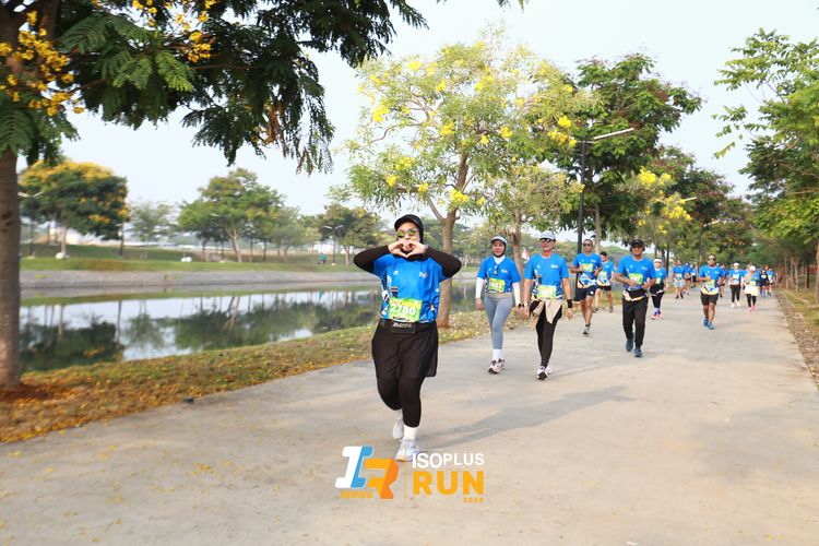 Race photo from ISOPlus Run 2024 Jakarta
