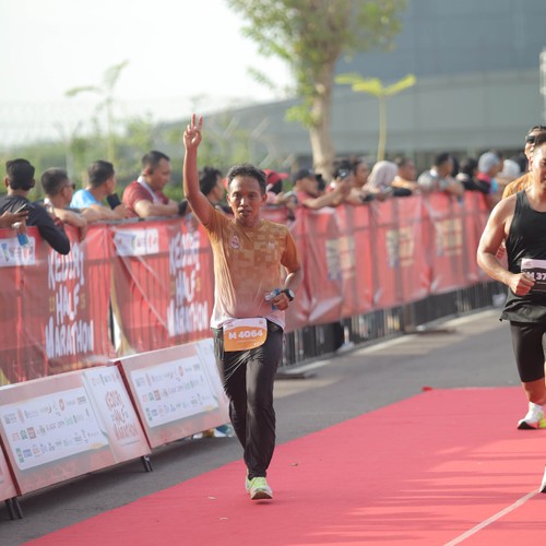 Race photo from KEDIRI HALF MARATHON 2026