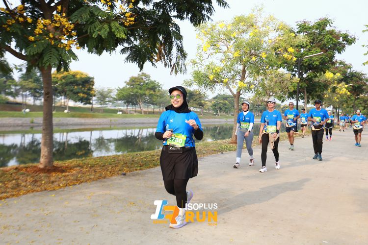 Race photo from ISOPlus Run 2024 Jakarta