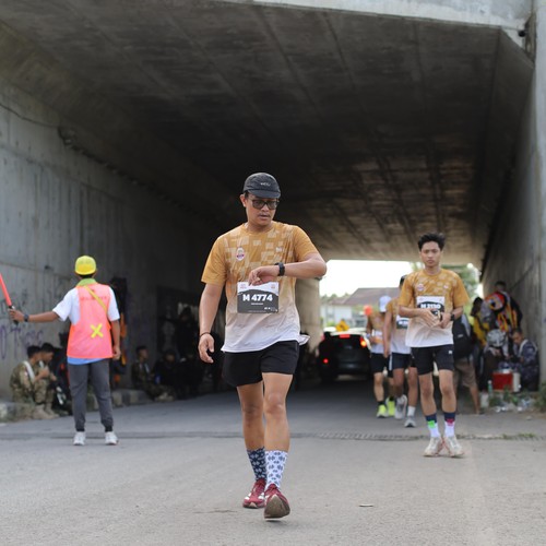Race photo from KEDIRI HALF MARATHON 2026