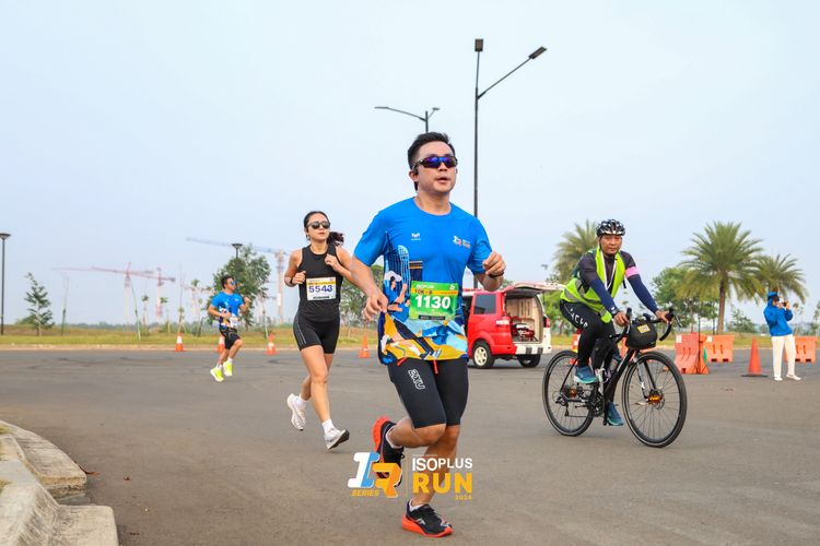 Race photo from ISOPlus Run 2024 Jakarta