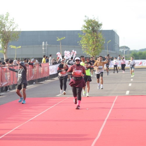 Race photo from KEDIRI HALF MARATHON 2026