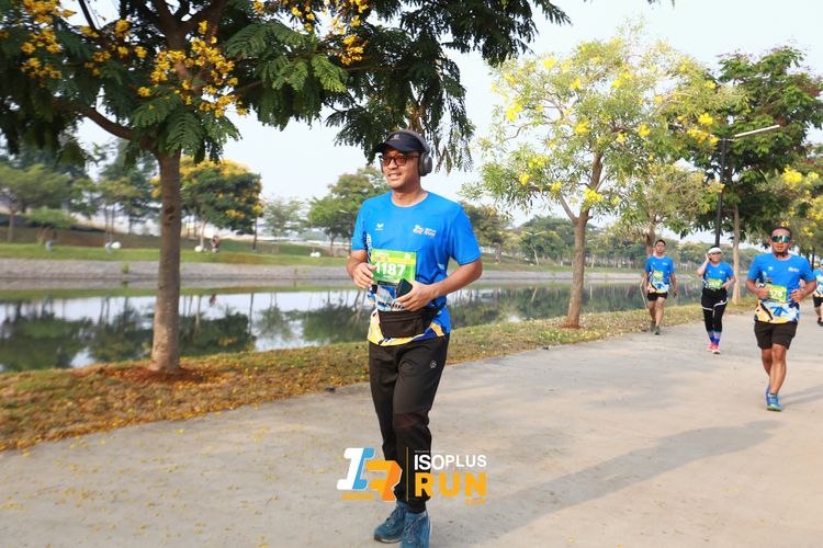Race photo from ISOPlus Run 2024 Jakarta