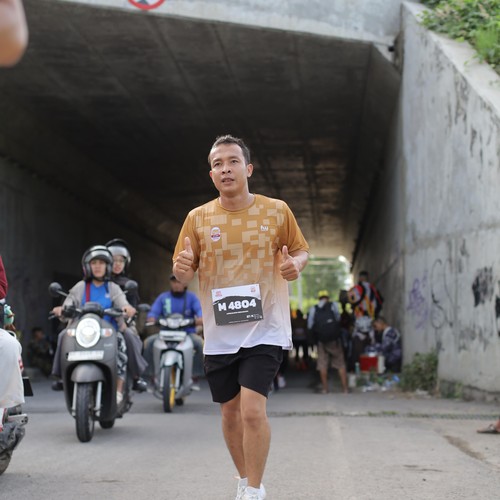 Race photo from KEDIRI HALF MARATHON 2026