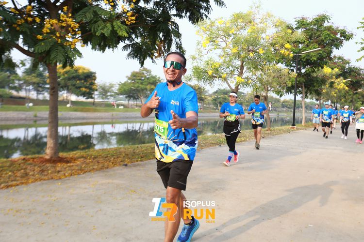 Race photo from ISOPlus Run 2024 Jakarta