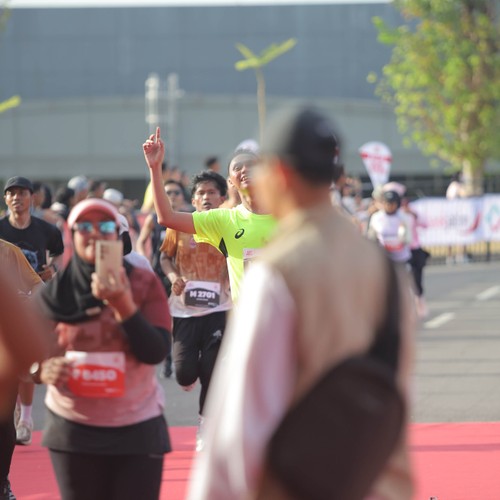 Race photo from KEDIRI HALF MARATHON 2026