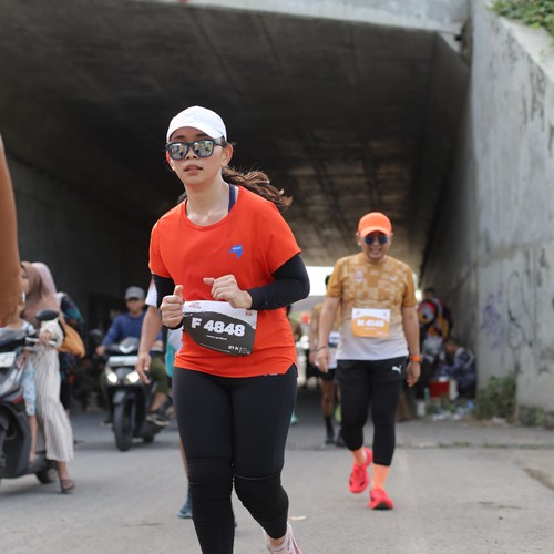 Race photo from KEDIRI HALF MARATHON 2026