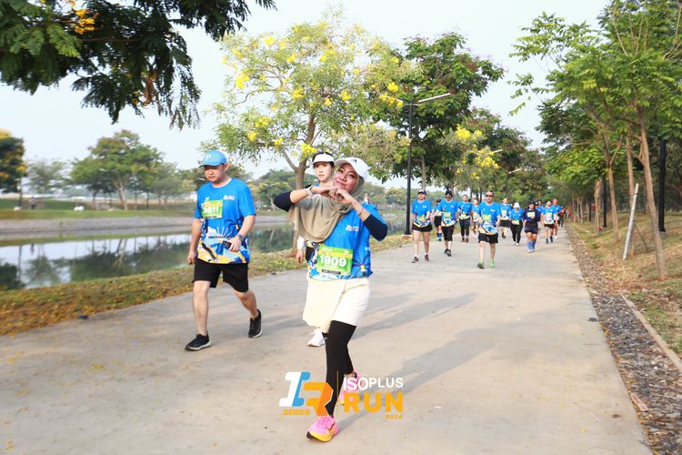 Race photo from ISOPlus Run 2024 Jakarta