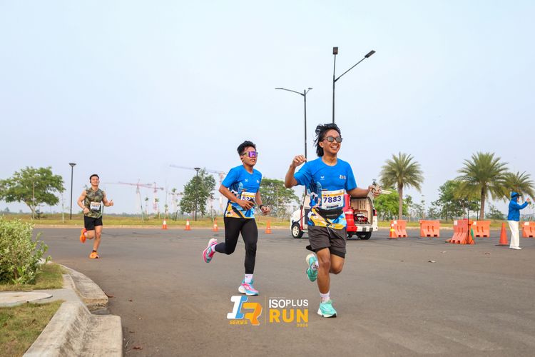 Race photo from ISOPlus Run 2024 Jakarta