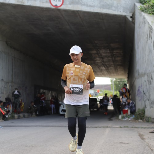 Race photo from KEDIRI HALF MARATHON 2026