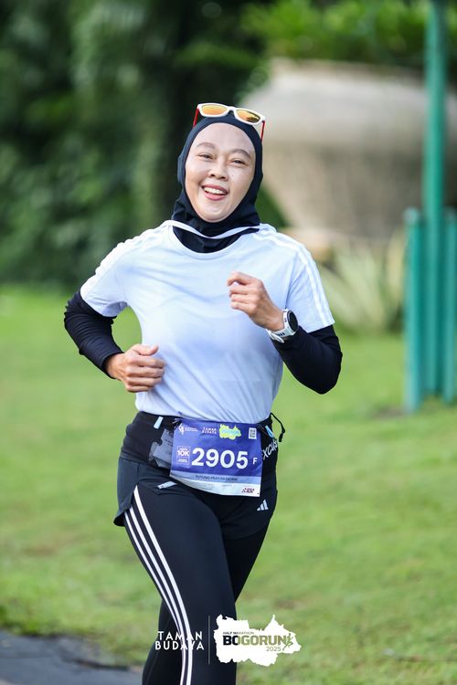 Race photo from Taman Budaya x BOGORUN 2025
