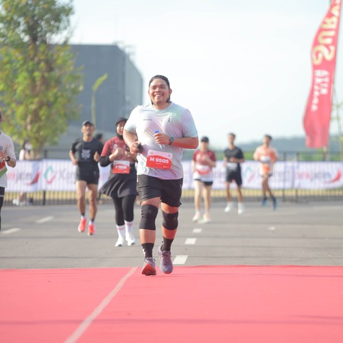 Race photo from KEDIRI HALF MARATHON 2026