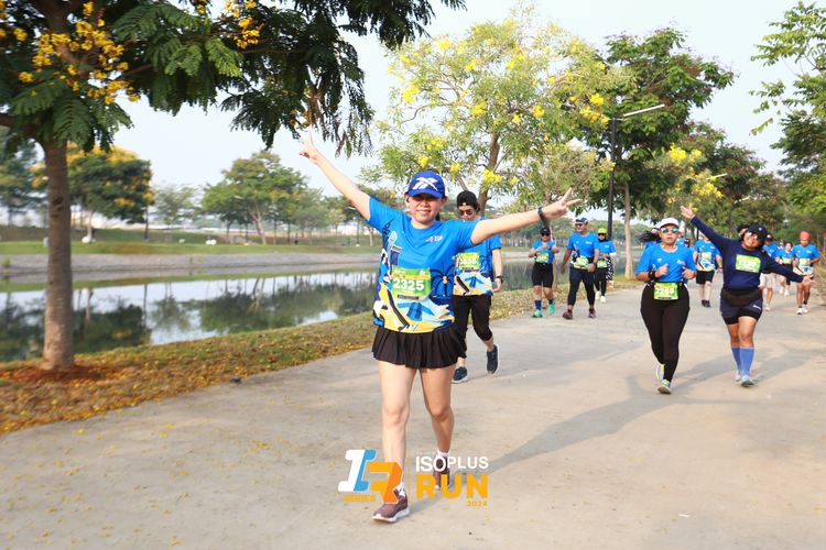 Race photo from ISOPlus Run 2024 Jakarta
