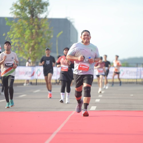 Race photo from KEDIRI HALF MARATHON 2026