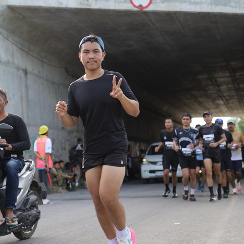 Race photo from KEDIRI HALF MARATHON 2026