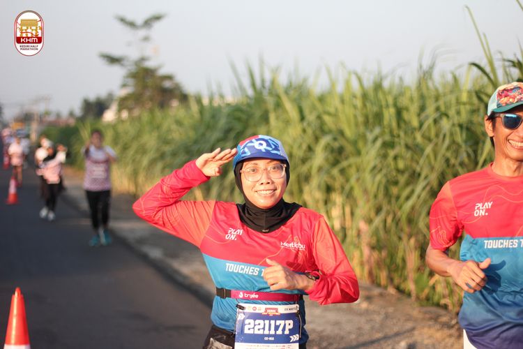 Race photo from Kediri Half Marathon 2024