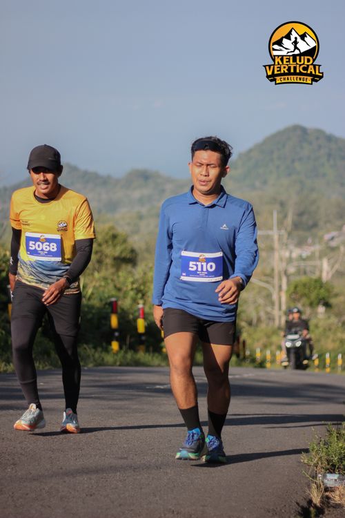 Race photo from Kelud Vertical Challenge 2024