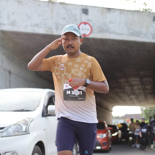 Race photo from KEDIRI HALF MARATHON 2026