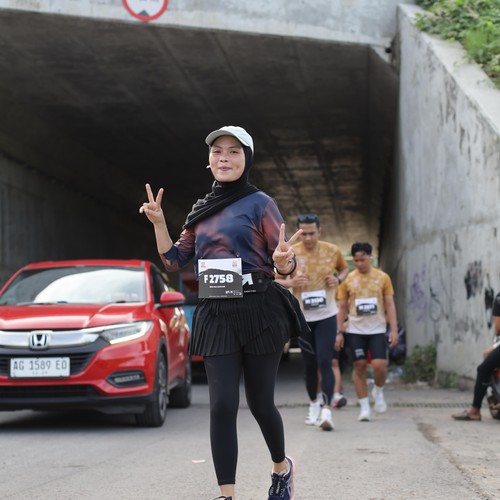 Race photo from KEDIRI HALF MARATHON 2026