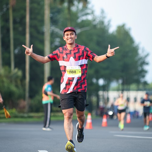 Race photo from BOGORUN 2026