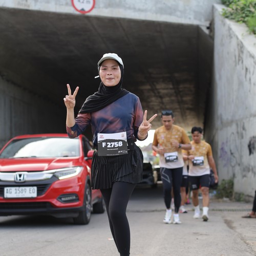 Race photo from KEDIRI HALF MARATHON 2026