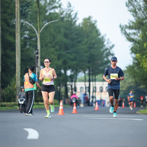 Race photo from BOGORUN 2026