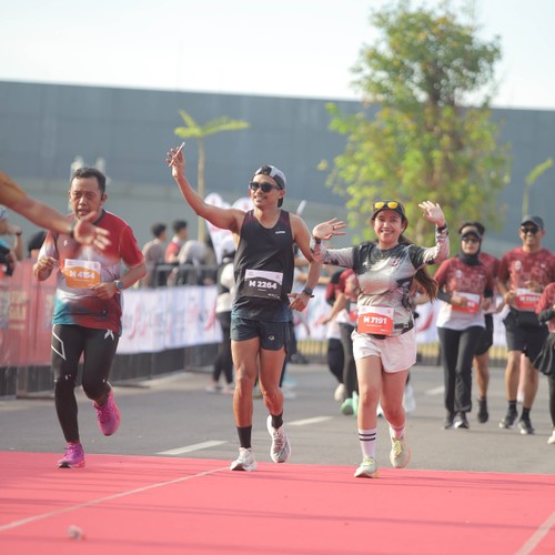 Race photo from KEDIRI HALF MARATHON 2026