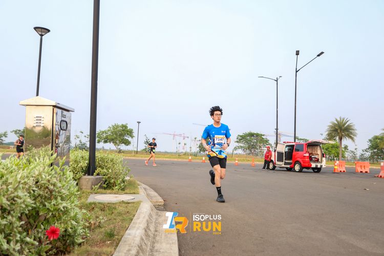Race photo from ISOPlus Run 2024 Jakarta