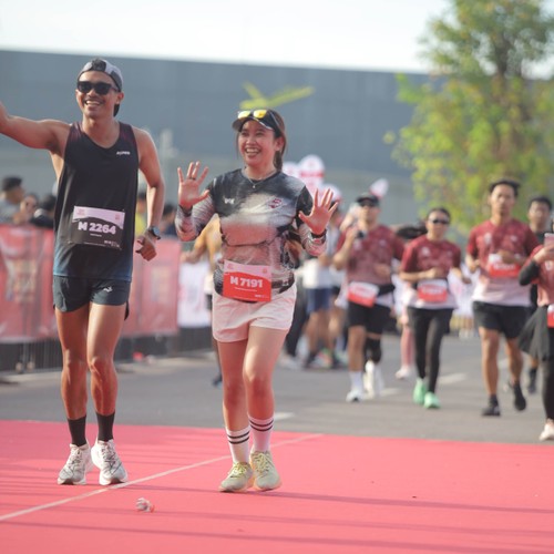 Race photo from KEDIRI HALF MARATHON 2026